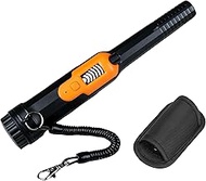 Fully Waterproof LCD Display Pinpointing Gold Metal Detector with LED Flashlight,360 Degree Searchin