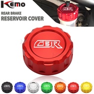 Motorcycle Rear Brake Reservoir Cover Cap For HONDA CBR150R CBR125R CBR250R CBR250 CBR300R CBR400R C