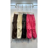 BANGKOK CARGO PANTS BKK CARGO PANTS/ DRAWSTRING JOGGER CARGO PANTS WOMEN'S JOGER CARGO PANTS BANGKOK