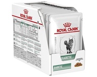 Royal Canin VET cat อาหารเปียก Diabetic แมว 85g 12 ซอง