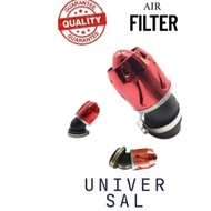Honda Click High Quality Motorcycle Body Parts 1(PC) Red Intake Air Cleaner/Filter Universal Type