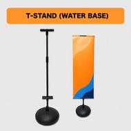 Adjustable T-Stand Water Base Banner Stand Display Stand