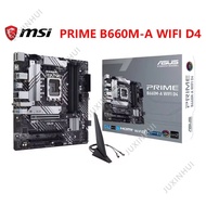 ASUS PRIME B660M-A D4 Motherboard Intel B660 LGA1700 4×DDR4 DIMM 128GB Desktop Mainboard