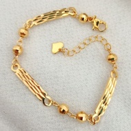 24k xuping bracelet 24k gold plated women's bracelet