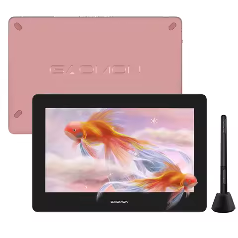 GAOMON PD1220 11.6" Graphics Tablet with Display – Battery-Free Stylus, Compatible with PC, Mac, Win