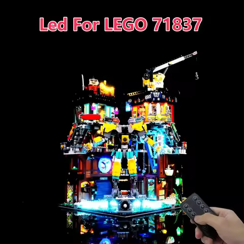 LED Light For LEGO 71837 City Workshops Lamp Building Bricks Christmas gift (Not Include Block Model
