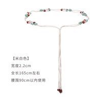 Thắt Lưng Đan Dệt Phong Cách Bohemian Cho Nữ Phụ Kiện Váy Thắt Lưng Trang Trí Thắt Lưng Mới Kiểu Tru