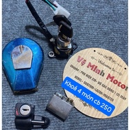 Cb 250 machine switch, Cb 250 machine lock, Cb 250 lock