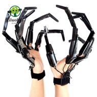 ZILUOLAN Ghost Claw Props, Fake Fingers Hand Model Halloween Articulated Finger,  Skeleton Hands Cos