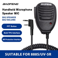 Baofeng PTT Handheld Walkie Talkie Mic Microphone Hansfree