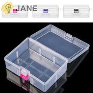 JANE Jewelry Display Transparent Screw Sewing Boxes 16.3*11.8*5.8cm Plastic Container Box