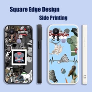 Casing For Huawei Nova 3i 7i 8i 5T Y9S Yonex Badminton Racket Collage BOB14 Phone Case Square Edge