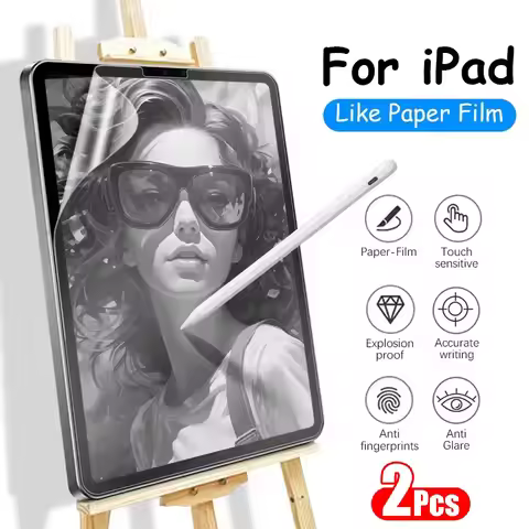 2PCS Matte Screen Protector For iPad 13 11th M4 M5 12.9 Air 11 M2 M3 5 4 3 10 9 9th 10th Generation 