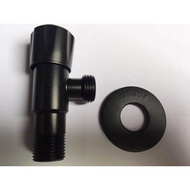 Stainless Steel Black Angle Valve 1 way &amp; 2 way