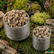 TEAMY 10Ps Plant Fertilizer Baskets, Slow Release Column Shape Plant Fertilizer Box, Versatile Water