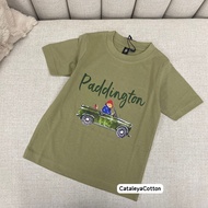 TSHIRT COTTON PREMIUM 2/3-12/13y paddington cars olive