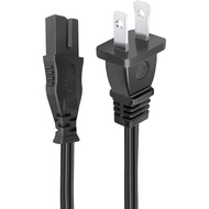 Kabel Kuasa 8.2 kaki untuk Vizio D32hn-E4 D40-D1 D24-D1 D32f-E1 D32H-C0 D32H-D1 D32hn-D0 D32hn-D1 D3