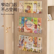 Wall-Mounted Picture Book Display Stand Children's Behind Door Aisle Promotional Magazine Perforatio