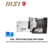 MSI MPG B760I EDGE WIFI DDR4 LGA Intel ITX MOTHERBOARD
