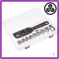 ANEX Offset Adapter 19mm with Case - Multi Set for Tight Spaces (AOA-19S2)