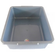 Grey Cat Litter Box