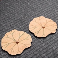 Lotus Leaf Bamboo Tea Coaster Lotus Root Sheet Bamboo Tea Coaster Bamboo Coaster Heat Insulation Tea