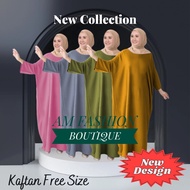 KAFTAN FREE SIZE EXCLUSIVE JUBAH ABAYA MURAH BAJU KELAWAR VIRAL GAMIS BAJU TIDUR KAFTAN UMRAH MUSLIM