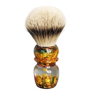 Dscosmetic FloatingIsland dense silvertip badger hair shaving brush for man wet shaving