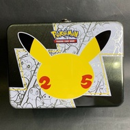 POKEMON TCG 25th Anniversary Celebrations Collector's Chest Empty Tin / Crobat V Empty Collector Box