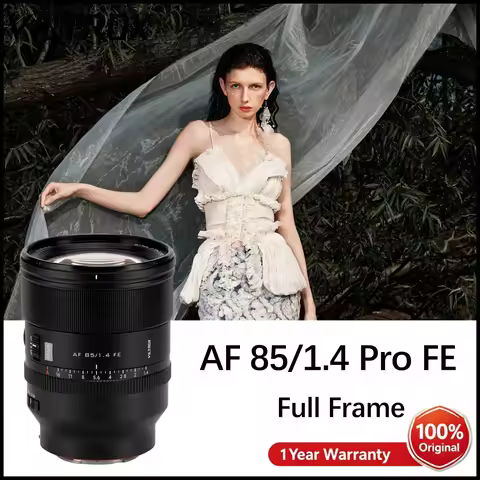 Viltrox AF 85mm F1.4 Pro Full-Frame Lens for Sony E-Mount Cameras FX3 ZVE1 A1 a6600 a6700 a6400 ZV-E
