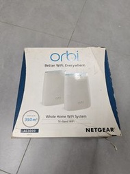 【全屋無死角】Netgear Orbi RBK50AC3000 Mesh WiFi系統(1路由器+1衛星）