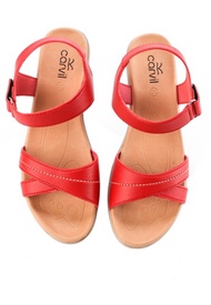 Carvil Deepika 01L | Sandal Wedges Casual Tali Belakang Kekinian Model Sepatu sandal Gunung