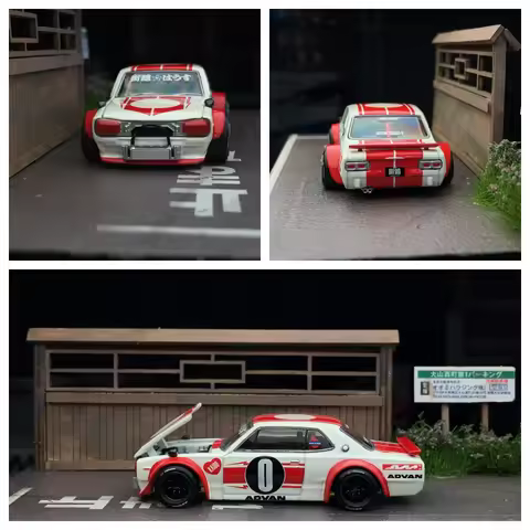 Kaido House 1:64 2000GT-R (KPGC10) Kaido Works V2 – White #211