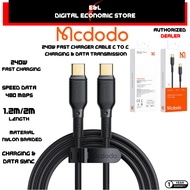 【1Yr Warranty】 MCDODO 240W Type-C to Type-C 5A Charging Data Super PD 3.1 Cable 1.2m 2m CA 331