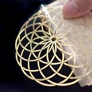 【獨家設計】生命之籽釷羅斯管・神聖幾何・金屬貼紙