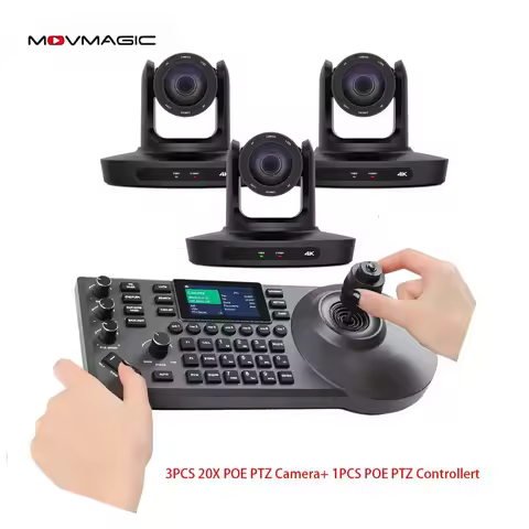 PTZ Camera 4K 20X Zoom Video Conference Camera Kits Church Meeting live broadcast PTZ camera Control