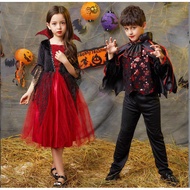 kids halloween costume halloween kids Halloween Children's Gauze Vampire Costume Girls Princess Dres