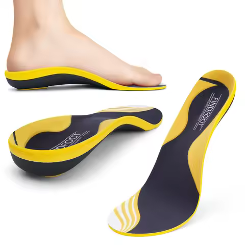 Plantar Fasciitis Relief Orthopedic Insole Flat Foot High Arch Support Men Women Work Orthotic Inser
