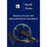 LOCAL PIZZICATO 48T/49T HOLLOWTECH CRANKSET