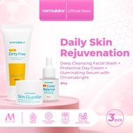 Mcs Store - Skin Guardian Day Cream Facial Wash And Serum Color Balance