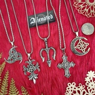 NPage 1 Necklace Gothic Grunge Punk Men Women