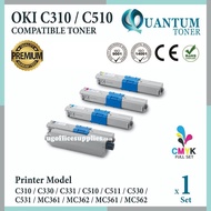 FULL SET C310 C510 Compatible Laser Toner for OKI C310 C330 C331 C510 C511 C530 C531 MC361 MC362 MC561 MC562 Printer Ink