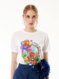 สินค้าใหม่ iCONiC ETERNAL LOVE T-SHIRT #7461 เสื้อยืด สีรุ้ง เสื้อยืดปักลาย เสื้อยืดแฟชั่น เสื้อยืดข