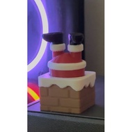 [3D printed Clicky Fidget] Christmas santa chimne clicky, cupcake clicky