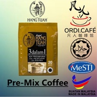 HANG TUAH Penang 3 in 1 Pre-Mix Coffee (Arabica Beans) 16’s x 13g
