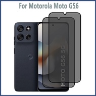 1-2 Pcs FOR Motorola Moto G56 Privacy Tempered Glass Anti-Spy Screen Protector For Motorola G75 G35 
