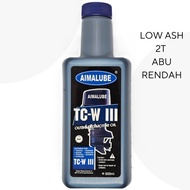 500ML 2T AIMA AIMALUBE TC-W III FOR 2-STROKE OUTBOARD MOTOR OIL 0.5LT AIMA 2T ABU RENDAH 2T ENJIN SANGKUT - GLR MARINE