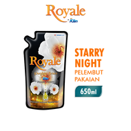 ROYALE Parfum Series by Soklin SOFTENER Pelembut dan Pewangi Pakaian White Strarry Night 650ml