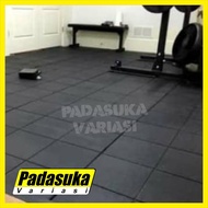 Rubber Tile 2cm Gym Rubber Floor Rubber Floor Carpet Gym Floor 50x50