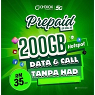 UNLIMITED DATA INTERNET 4G+ LTE ONEXOX XOX SIM CARD 电话卡 सिम कार्ड 200GB Hotspot GPS tracker CCTV wal